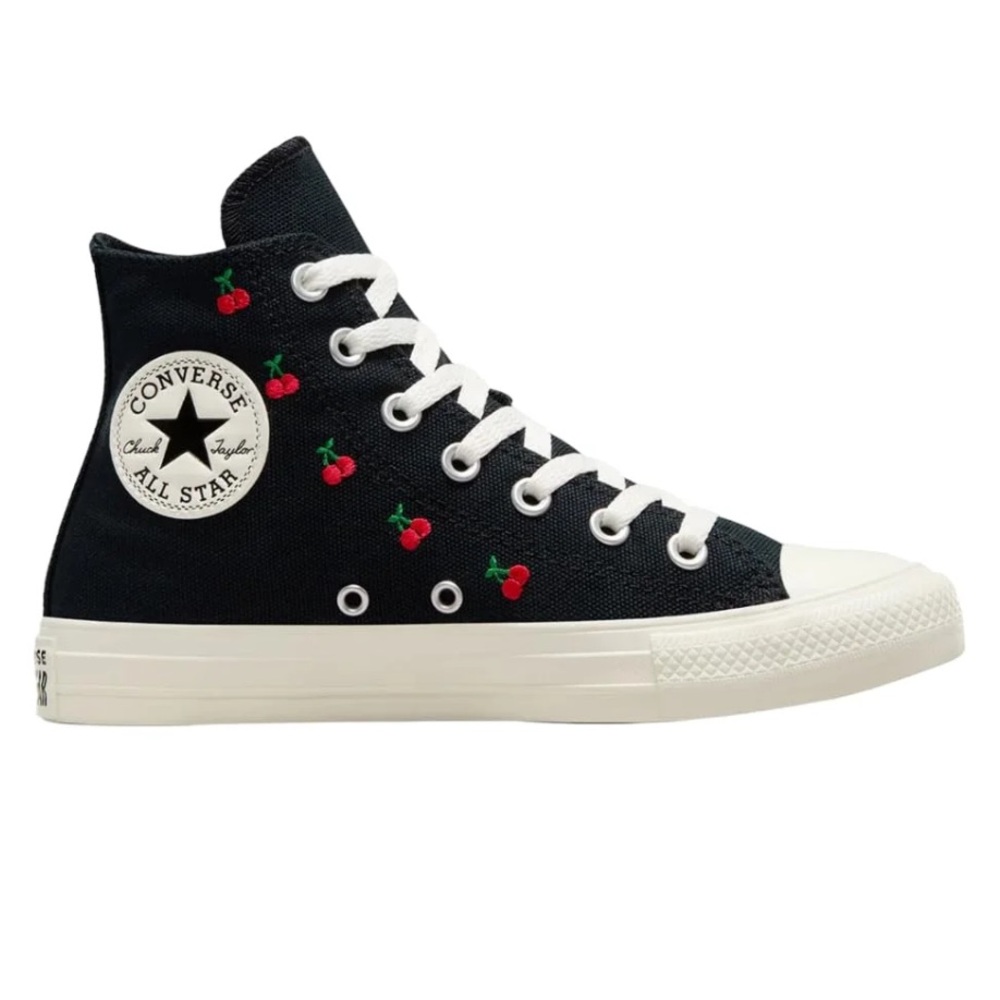 Converse Chuck Taylor All Star High-Tops with Cherries - Picture 2 of 9
